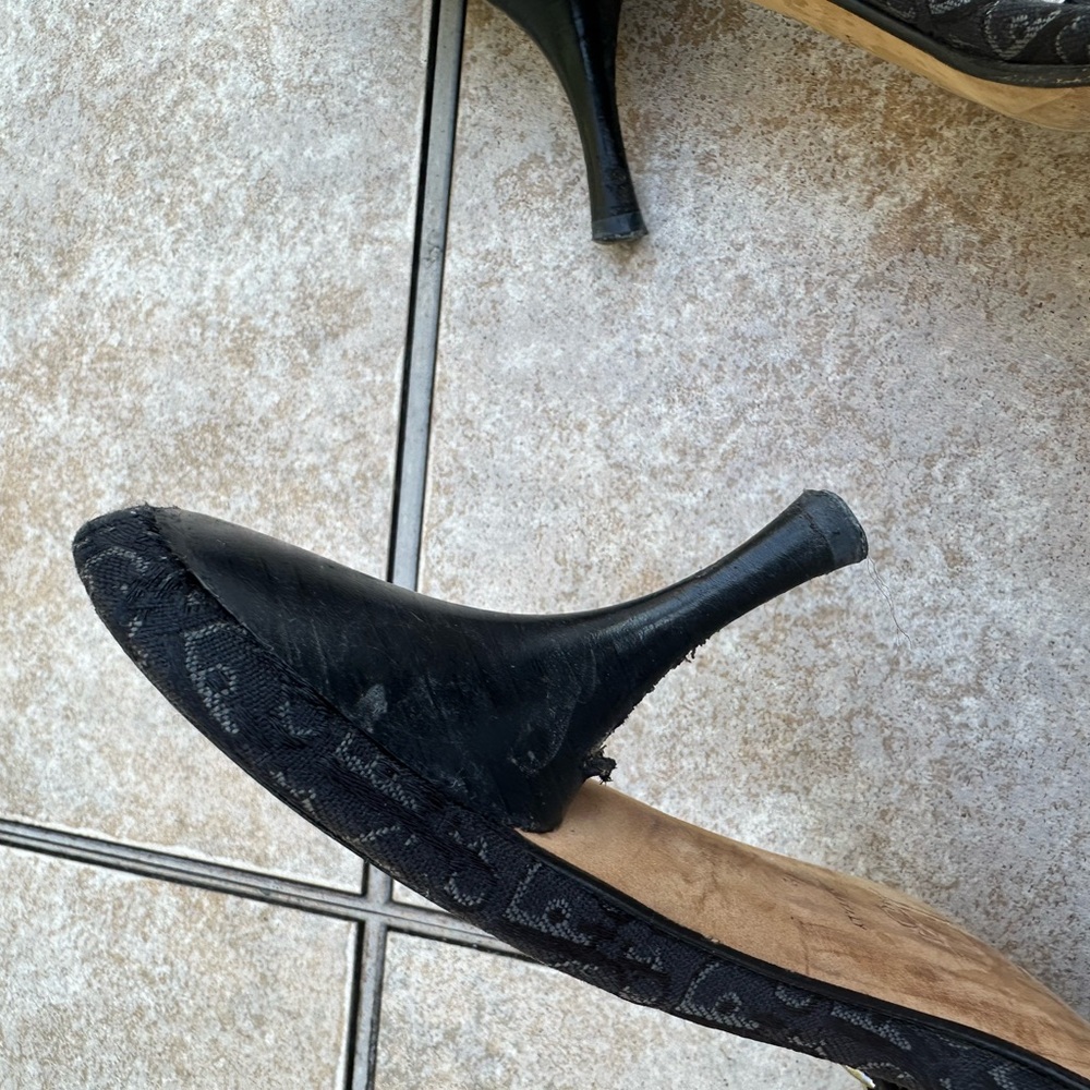 Vintage Dior Lock & Key Heels - Picture 10 of 16